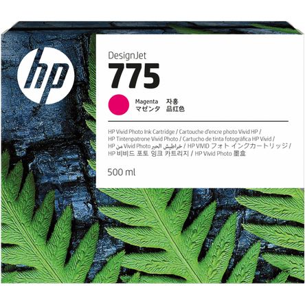 Cartucho de Tinta Original Hp 775 Magenta de 500Ml para Impresora Designjet Z6 Pro de 64 1669455-REG