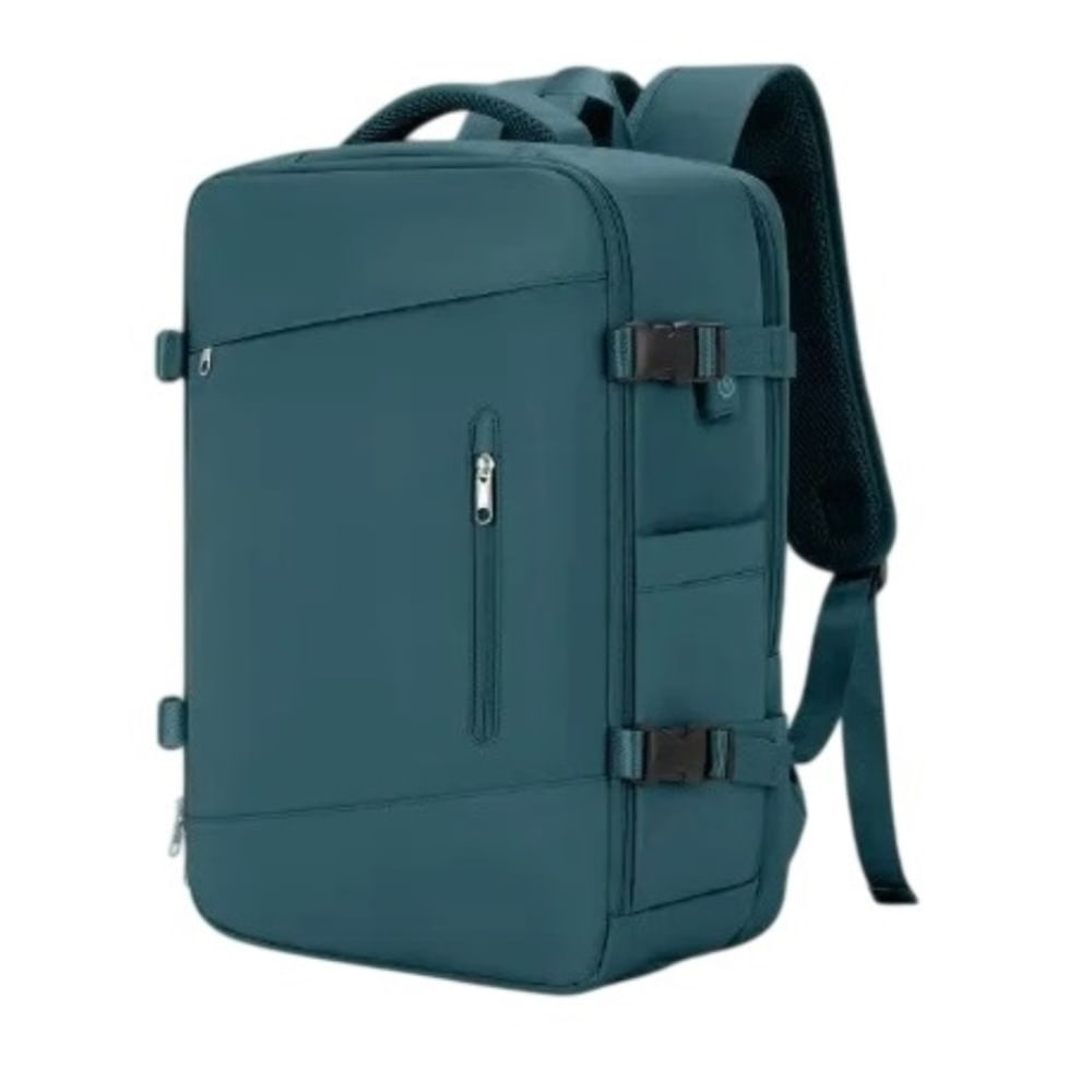 Mochila Viajera para Cabina Compartimiento Laptop Verde Dark Mochila Viajera para Cabina Compartimiento Laptop Verde Dark