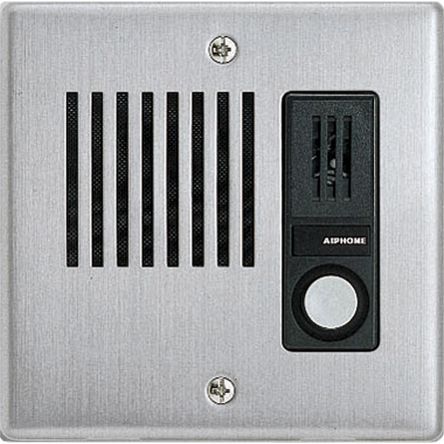 Estación de Puerta Empotrada Aiphone para Sistema de Acceso LEM-1DL & LEM-1DLC - Botón de Llamada, A 1040523-REG Estación de Puerta Empotrada Aiphone para Sistema de Acceso LEM-1DL & LEM-1DLC - Botón de Llamada, A 1040523-REG