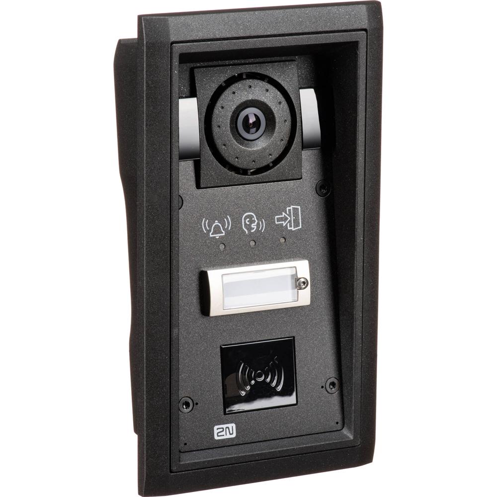 Sistema de Intercomunicación 2N IP Force con Cámara, Lector de Tarjetas RFID y Botón Retroiluminado 1438042-REG Sistema de Intercomunicación 2N IP Force con Cámara, Lector de Tarjetas RFID y Botón Retroiluminado 1438042-REG