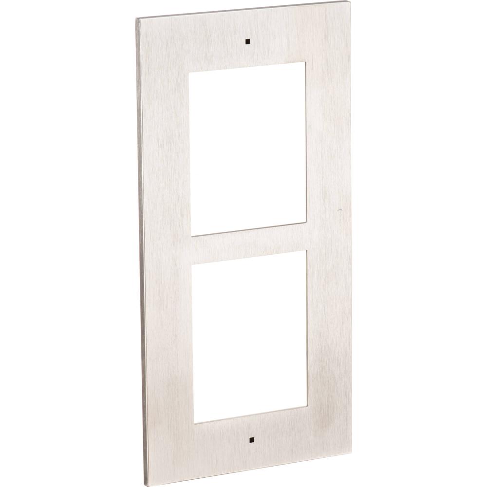 Marco Empotrado 2N para 2 Módulos IP Verso (Níquel) 1437989-REG Marco Empotrado 2N para 2 Módulos IP Verso (Níquel) 1437989-REG
