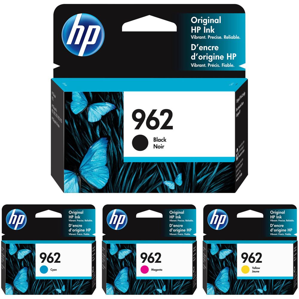 Kit Estándar de Tinta Negra y de Color Hp 962 1636049-REG Kit Estándar de Tinta Negra y de Color Hp 962 1636049-REG