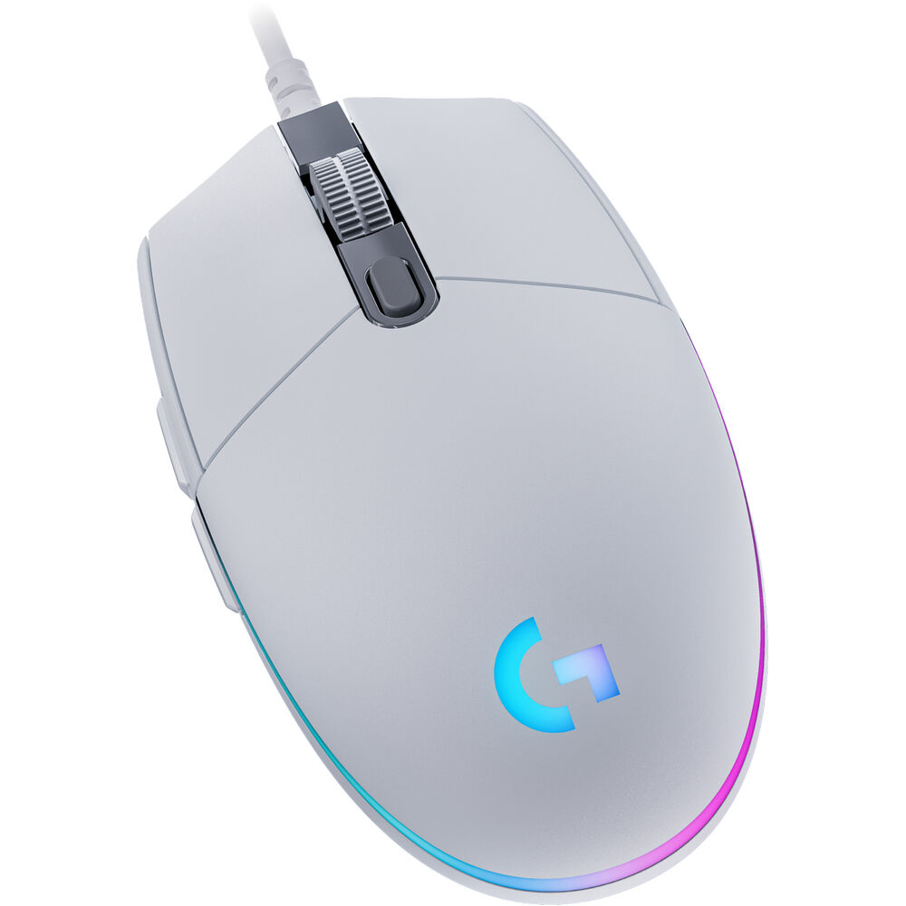 Mouse Logitech G G203 Lightsync Blanco 1574403-REG Mouse Logitech G G203 Lightsync Blanco 1574403-REG