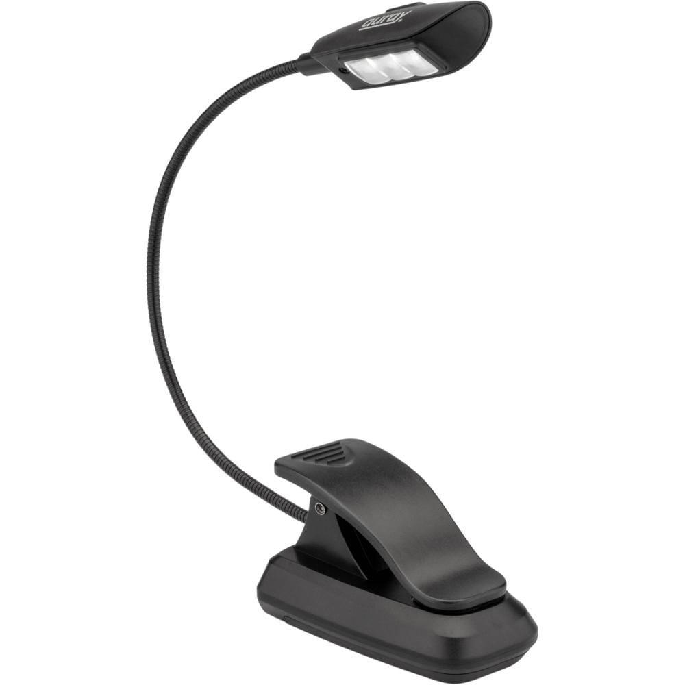 Auray M-LED3-CL Luz de Atril Musical con 3 LEDs y Cuello de Cisne Flexible de 8.5 Auray M-LED3-CL Luz de Atril Musical con 3 LEDs y Cuello de Cisne Flexible de 8.5