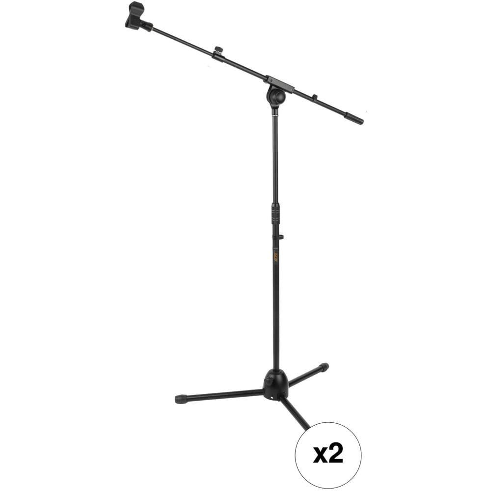 Auray MS-65HD Professional Mic Stand with Telescoping Boom Arm (Pair) 1628642-REG Auray MS-65HD Professional Mic Stand with Telescoping Boom Arm (Pair) 1628642-REG