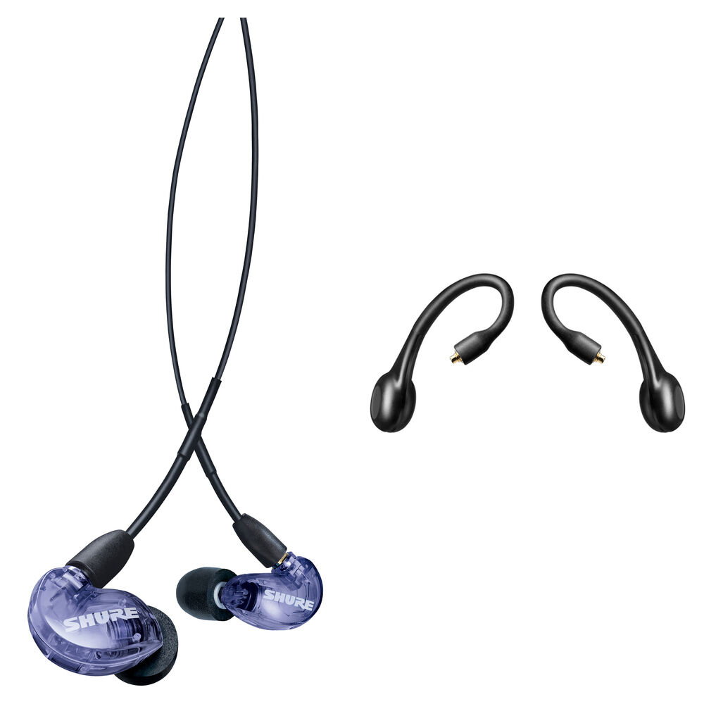 Auriculares Shure SE215 Pro con Aislante de Sonido y Adaptador Inalámbrico RMCE-TW2 (Púrpura) - Dise 1784271-REG Auriculares Shure SE215 Pro con Aislante de Sonido y Adaptador Inalámbrico RMCE-TW2 (Púrpura) - Dise 1784271-REG