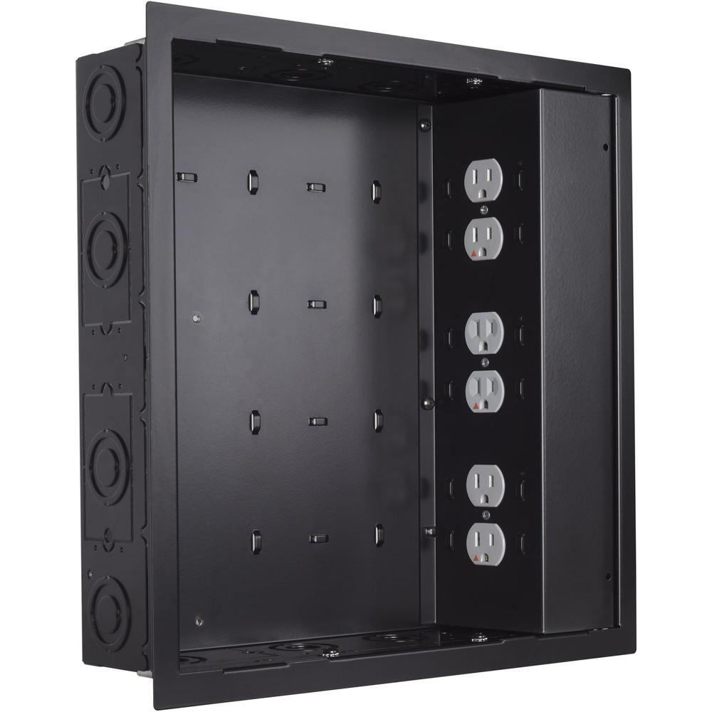 Caja de Almacenamiento In-Wall Chief PAC526 con Filtro y Protector de Sobretensión de 6 Salidas (Neg 1305234-REG Caja de Almacenamiento In-Wall Chief PAC526 con Filtro y Protector de Sobretensión de 6 Salidas (Neg 1305234-REG