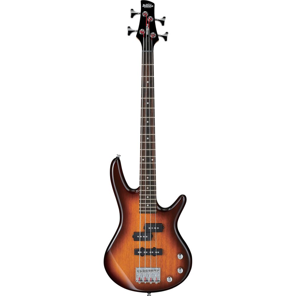 Bajo de 4 Cuerdas de Escala Corta Ibanez Gsrm20 Mikro Sunburst Marrón 1388369-REG Bajo de 4 Cuerdas de Escala Corta Ibanez Gsrm20 Mikro Sunburst Marrón 1388369-REG