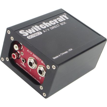 Switchcraft SC700CT A/V Direct Box (Transformador Personalizado) 924670-REG