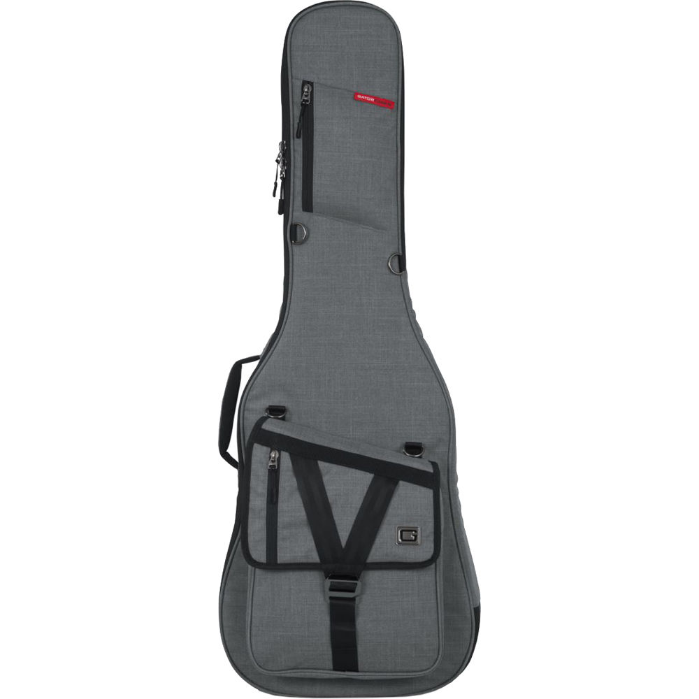 Gator Transit Series Gig Bag para Guitarra Eléctrica (Gris Claro)