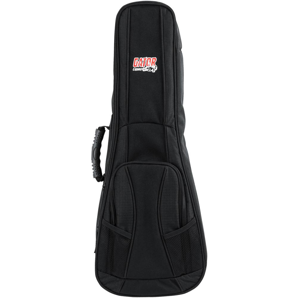 Gator GB-4G-UKE TEN 4G Estilo Gig Bag para Ukulele Tenor - Construcción de Nylon, Acolchado GFLEX de