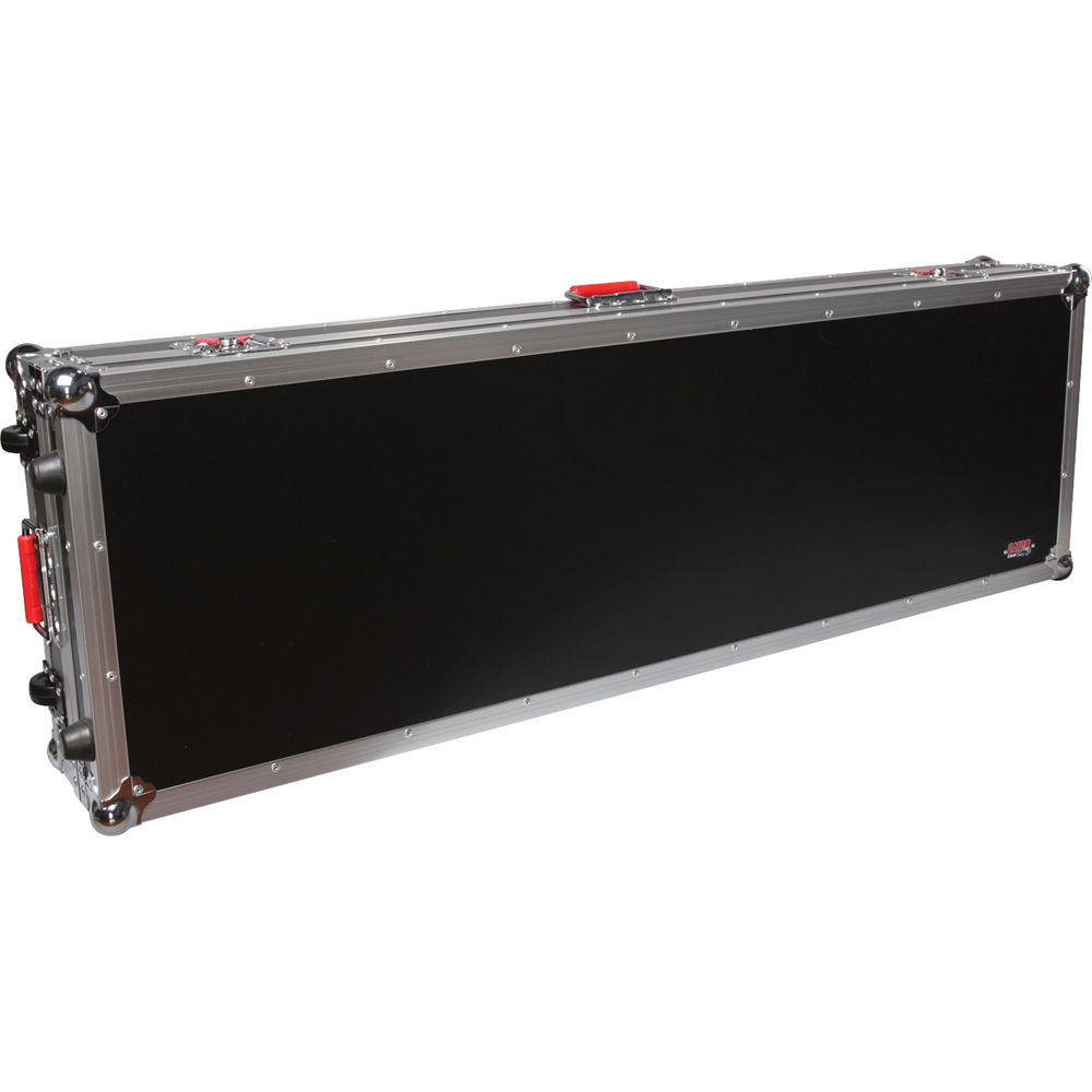 Gator G-Tour ATA Flight Case de Madera para Teclados de 88 Notas Roland Fantom G8 y Similares (Negro