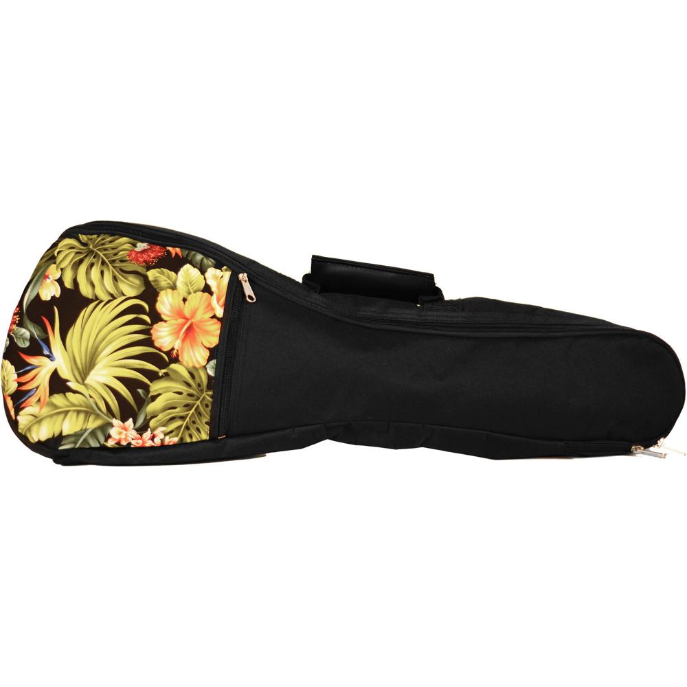KALA Funda Acolchada Hawaiana para Ukulele de Concierto (Floral) - Soporta Ukulele de Concierto, Fab