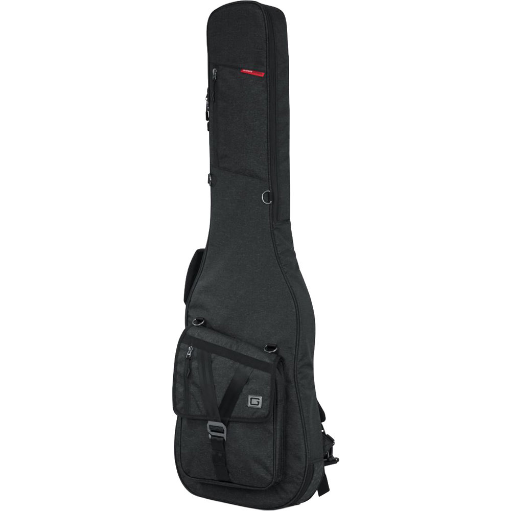 Gator Transit Series Gig Bag para Guitarra Bajo (Negro Carbón)
