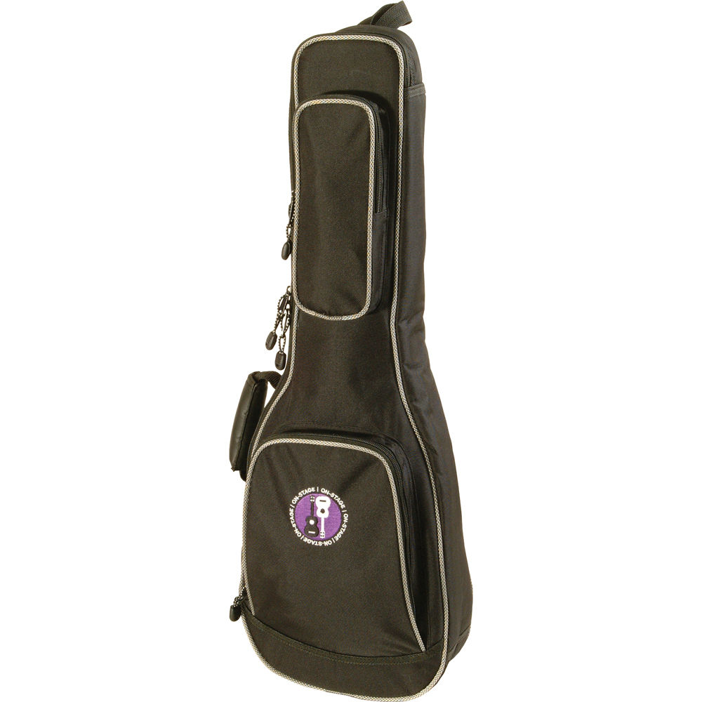 On-Stage GBU4102 Funda para Ukulele Tenor - Nylon 600-D Resistente, Impermeable, Interior Acolchado,
