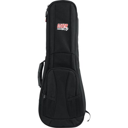 Gator GB-4G-UKE: Funda Gig para Ukulele de Estilo Concierto con Construcción de Nylon y Acolchado GF 1133589-REG