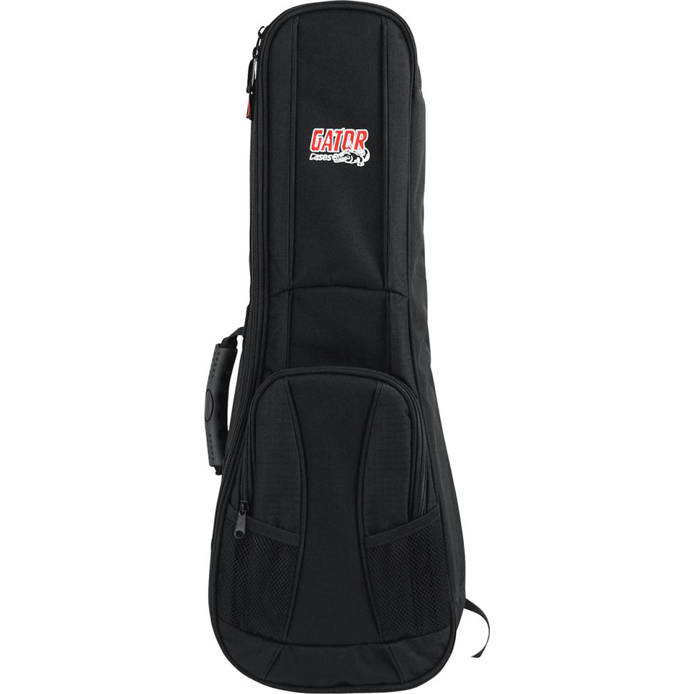 Gator GB-4G-UKE: Funda Gig para Ukulele de Estilo Concierto con Construcción de Nylon y Acolchado GF