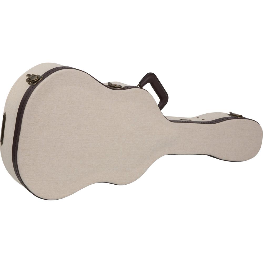 Gator Journeyman Resonator Guitar Deluxe Wood Case (Beige) - Estuche de Madera con Interior de Terci