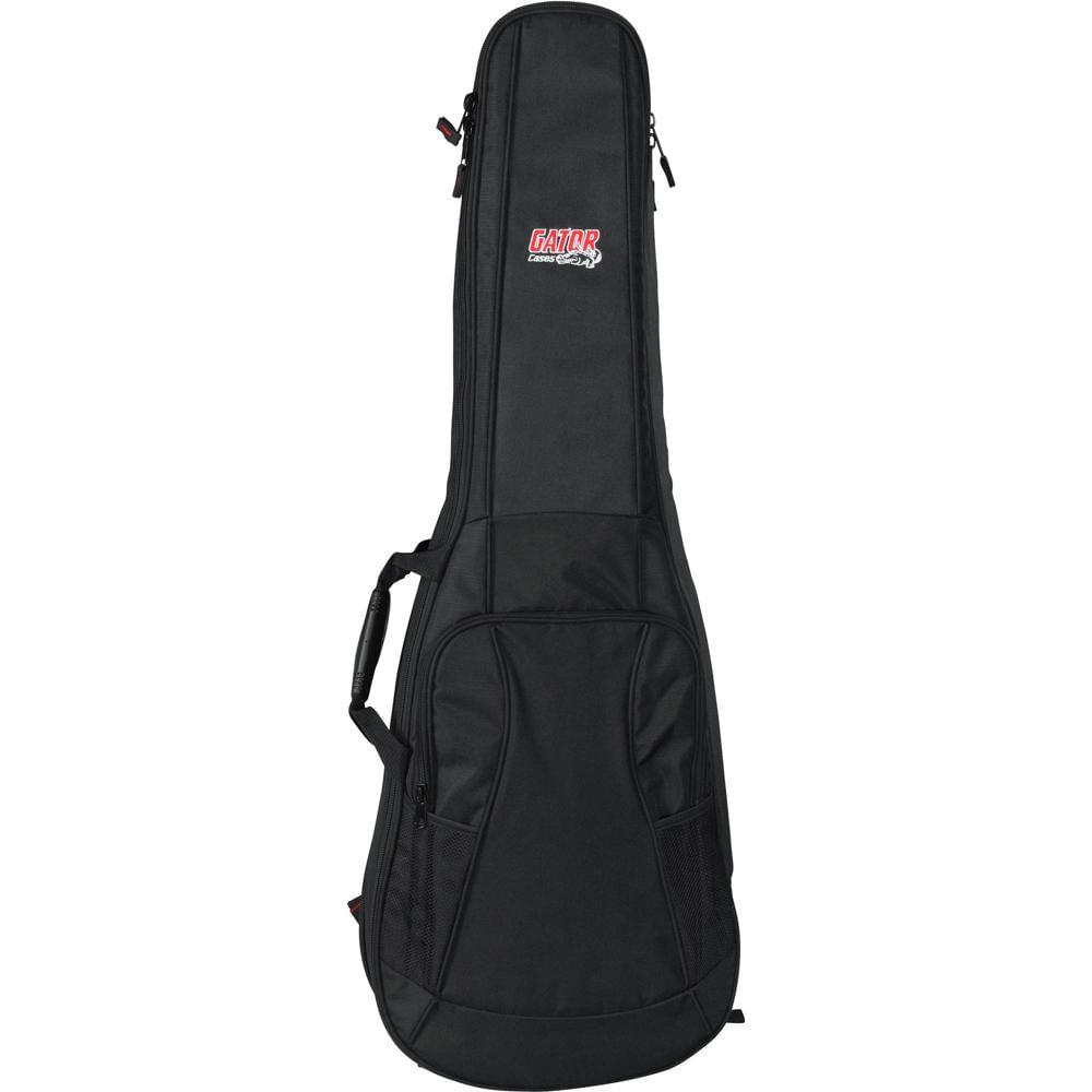 Gator GB-4G-ELECX2 Funda Gig para 2 Guitarras Eléctricas con Acolchado de 20mm, Correas de Mochila A