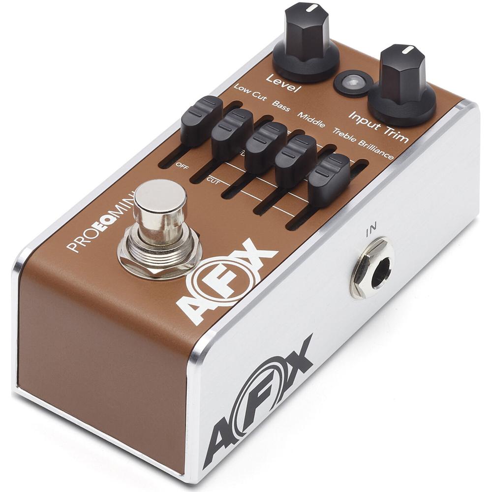 Fishman AFX Pro EQ Mini: Preamp y Pedal de Ecualización para Guitarras Acústicas