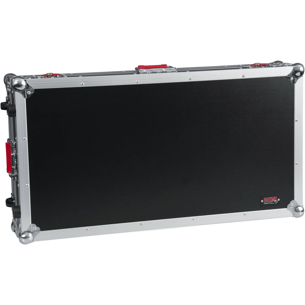 Gator G-TOUR PEDALBOARD-XLGW - Pedalboard Extra Grande con Ruedas, Superficie Removible de 34 x 17",