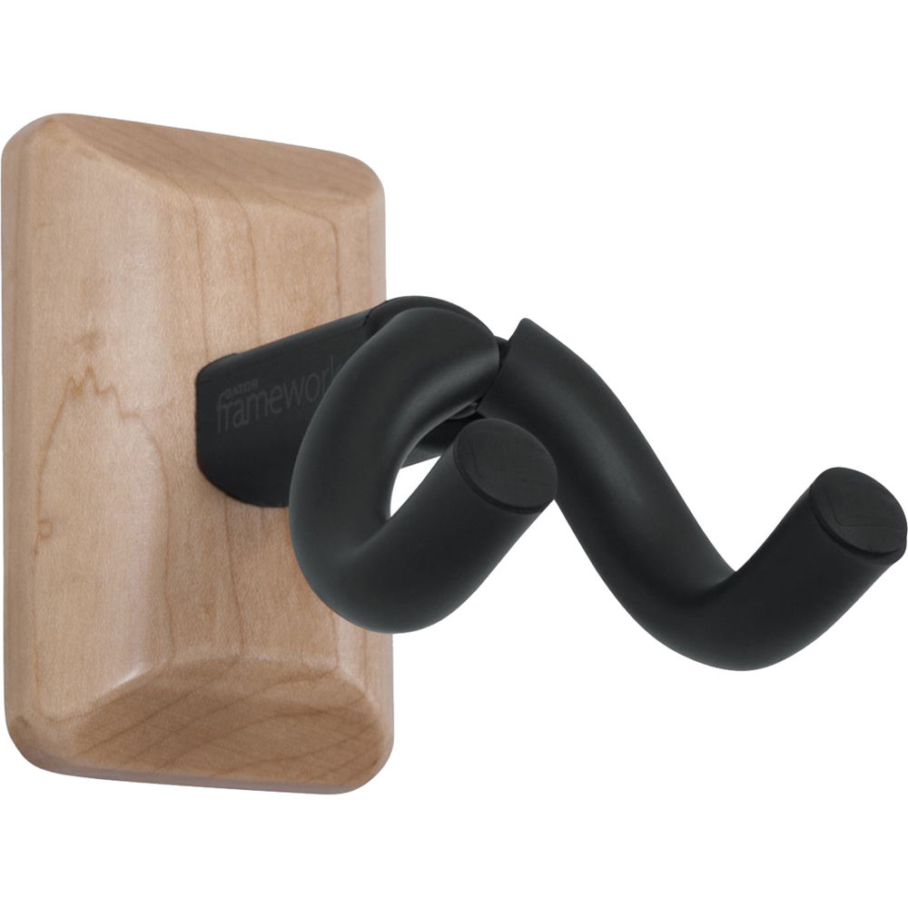 Gator Frameworks Wall-Mounted Hanger for Ukulele/Mandolin (Maple) 1319692-REG Gator Frameworks Wall-Mounted Hanger for Ukulele/Mandolin (Maple) 1319692-REG