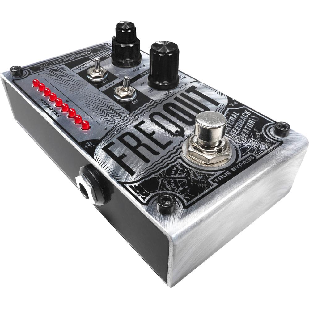 DigiTech FreqOut: Pedal Creador de Feedback  l para Guitarra con Controles de Retardo y Balance
