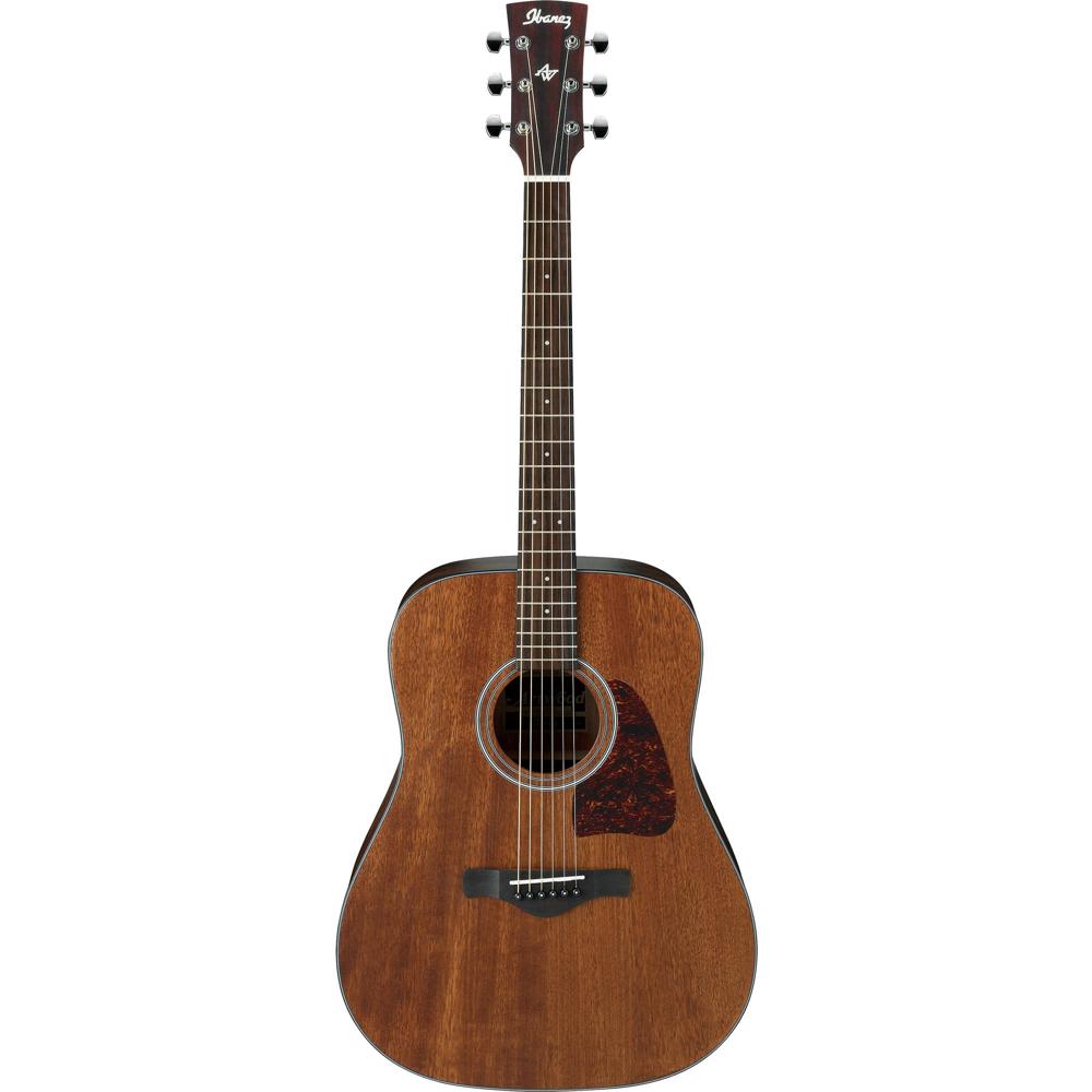 Guitarra Acústica Ibanez AW54 Artwood Series (Poros Abiertos  les) - Tapa de Caoba Sólida, Cuer