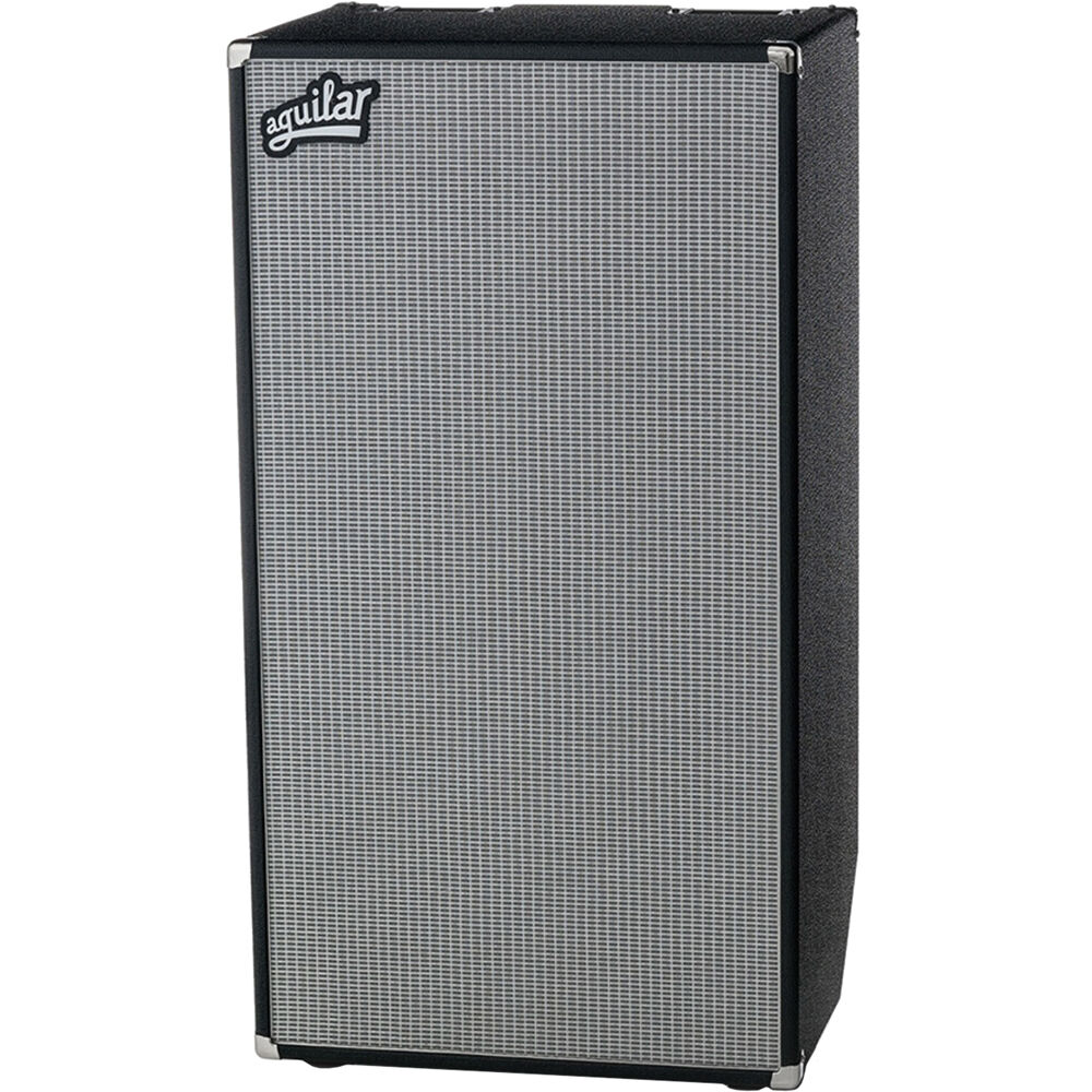 Gabinete de Altavoz Aguilar DB 810 Classic Black 4-Ohm - 1400W RMS, Respuesta de Frecuencia 40 Hz a