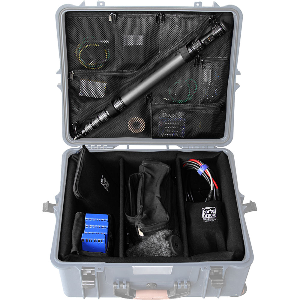 Kit de Mejora PortaBrace para Divisor de Audio de Campo para Estuche Duro PB-2750