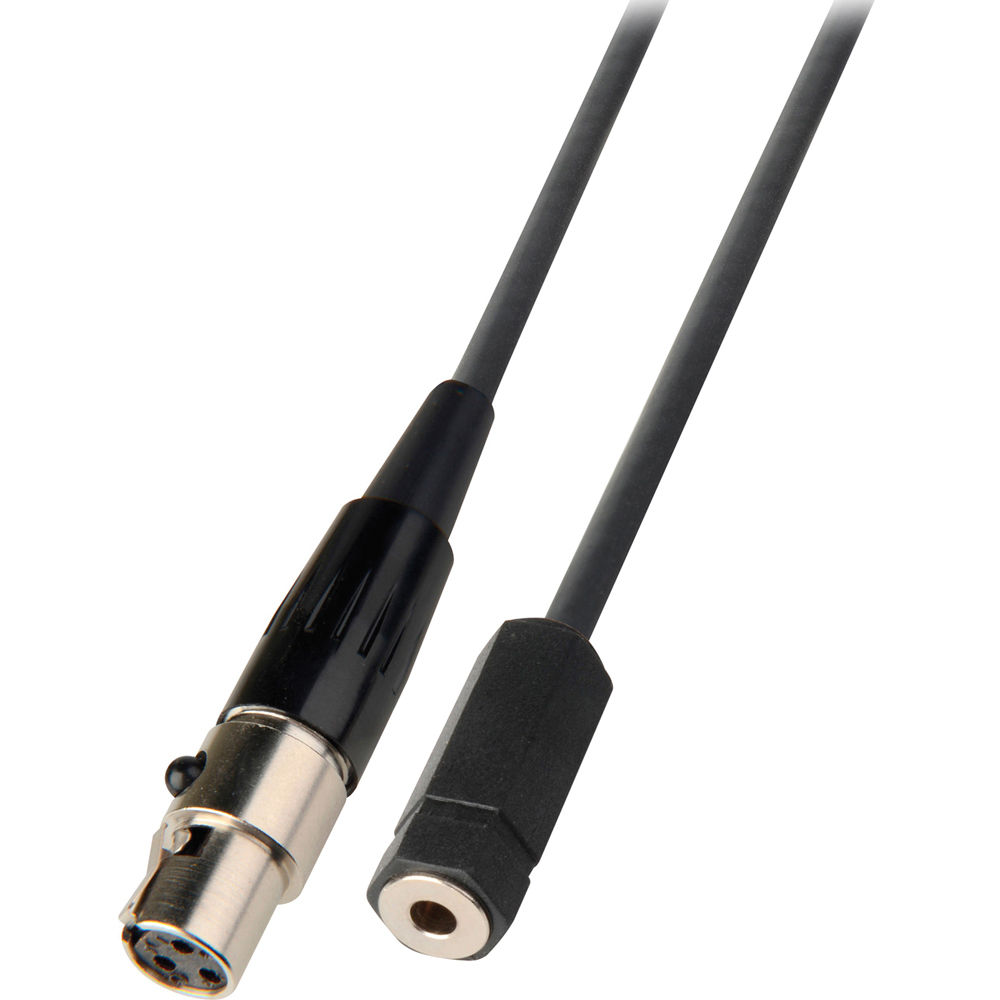 Laird Digital Cinema SD-AUD7-03 3-Pin Mini-XLR TA3-F to 3.5mm Female Audio Cable (3')