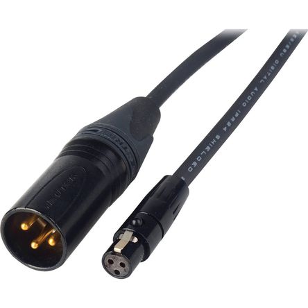 Laird Digital Cinema TA3F Cable Mini-XLR Femenino a XLR Masculino de 3 Pines (Paquete de 2, 1') - Pa 899828-REG