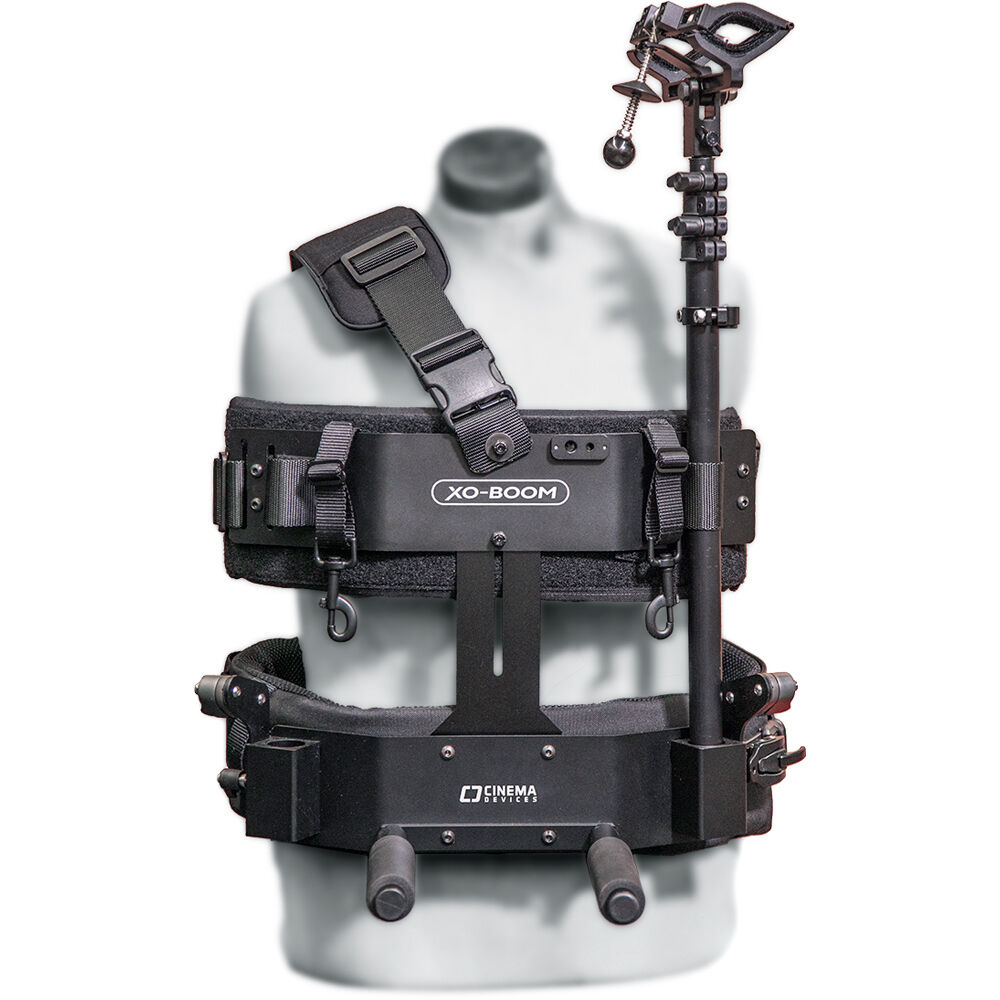 Sistema de Soporte XO-Boom de Cinema Devices para Boompoles - Operación Sin Peso, Ajustable y Confor