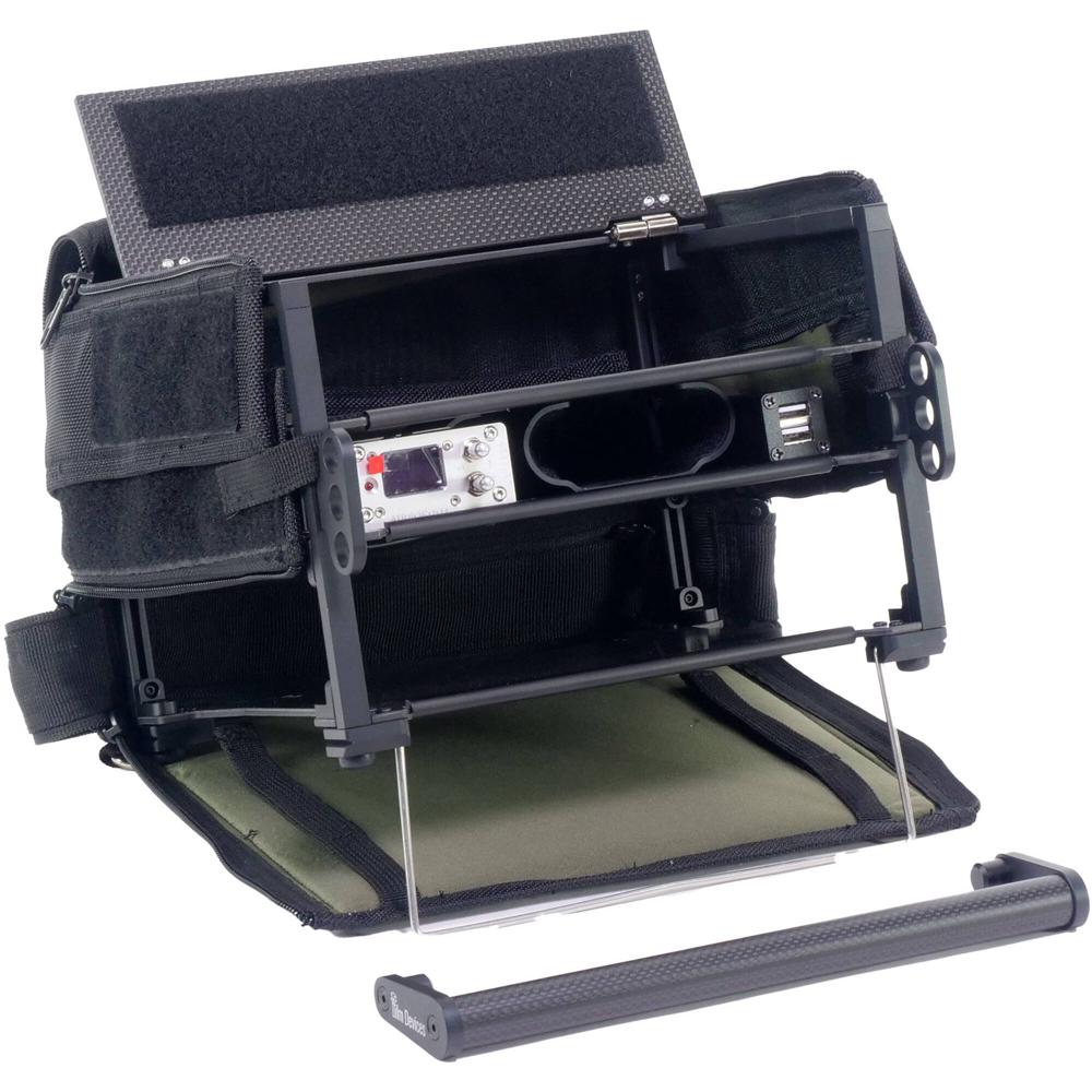 Soporte de Dispositivos Film Rack-N-Bag Versa (Pequeño, Extendido) - Uso de Mano, Hombro o Escritori