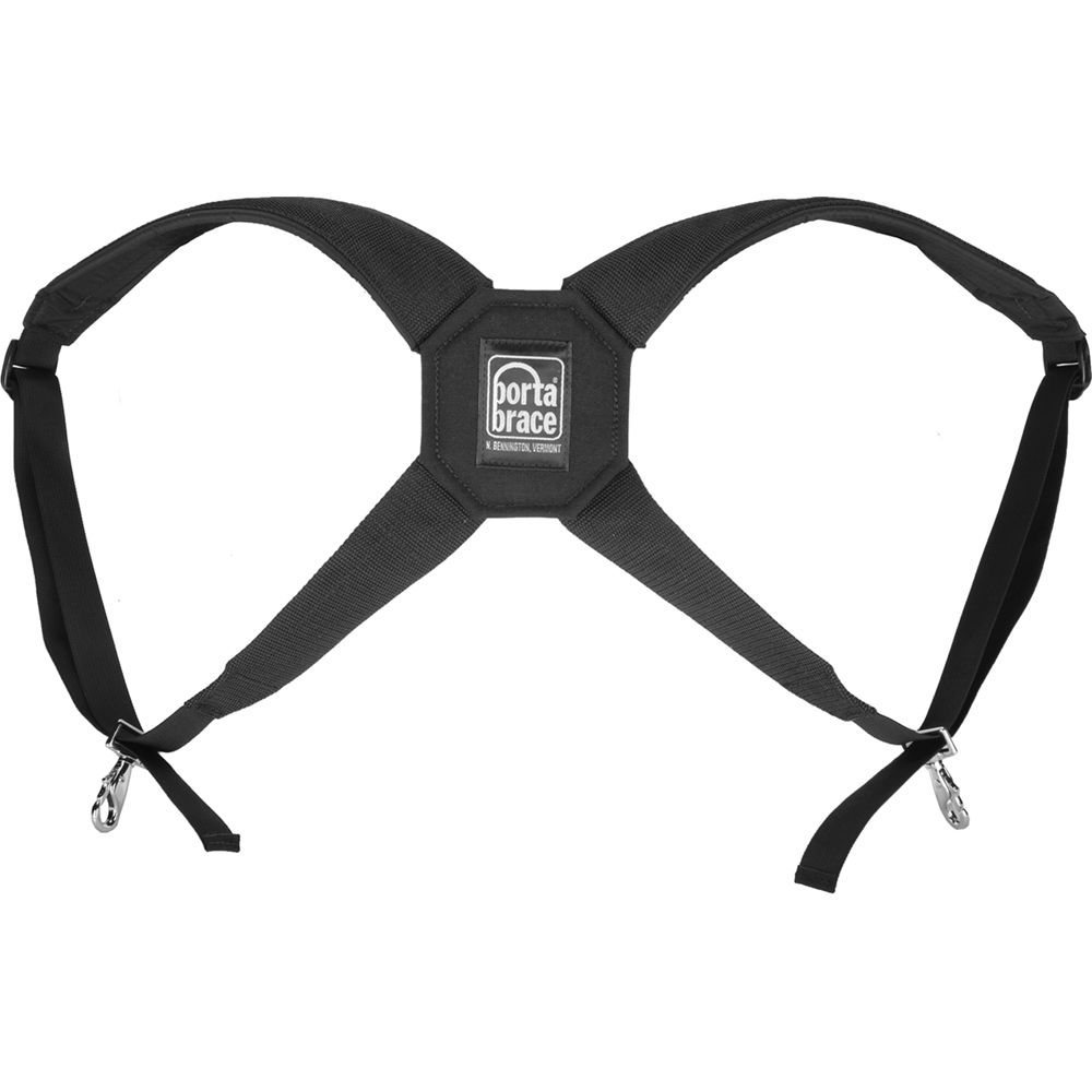 PortaBrace AH-2S Arnés de Audio Acolchado con Cinturón (Pequeño) - para Estuches de Equipos de Audio