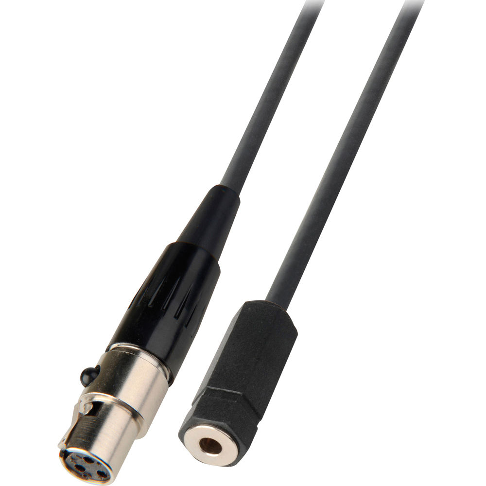 Laird Digital Cinema SD-AUD7-01 3-Pin Mini-XLR TA3-F to 3.5mm Female Audio Cable (1')