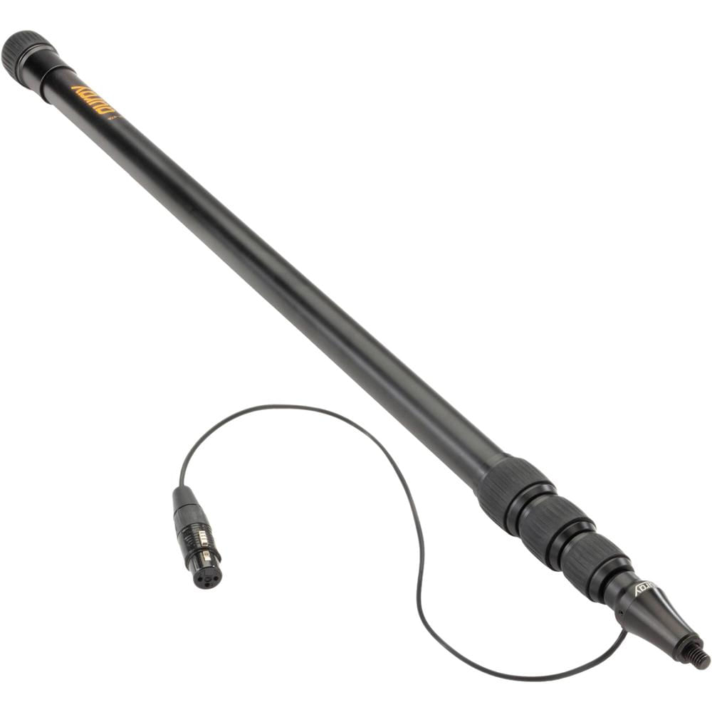 Auray BP-47A Pértiga de Aluminio con Cable Interno Enrollado y Salida Inferior (7.5') - 4 Secciones, 1606021-REG Auray BP-47A Pértiga de Aluminio con Cable Interno Enrollado y Salida Inferior (7.5') - 4 Secciones, 1606021-REG