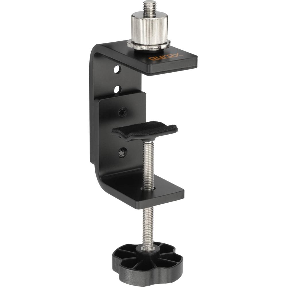 Auray CLHD-3 Abrazadera de Mesa Pesada para Micrófonos, Cámaras y Cuellos de Ganso - Soporta Superfi 1748386-REG Auray CLHD-3 Abrazadera de Mesa Pesada para Micrófonos, Cámaras y Cuellos de Ganso - Soporta Superfi 1748386-REG
