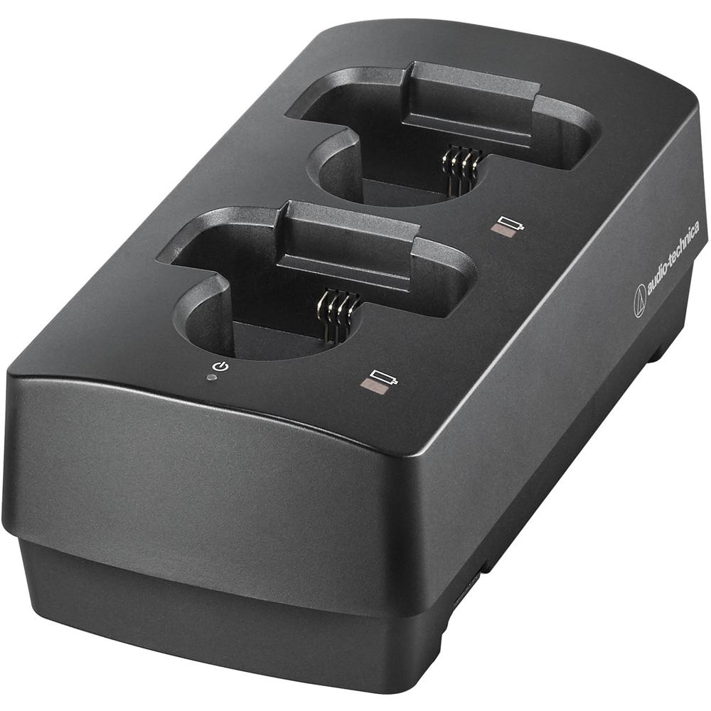Audio-Technica ATW-CHG3N Base de Carga Inteligente de Dos Bahías para Micrófonos Inalámbricos de la 1427375-REG Audio-Technica ATW-CHG3N Base de Carga Inteligente de Dos Bahías para Micrófonos Inalámbricos de la 1427375-REG