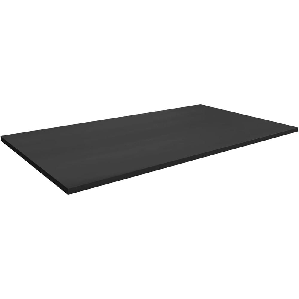 Mount-It! Mesa de 55" para Escritorio de Pie-Sentado (Negro) - Compatible con Escritorios Tradiciona