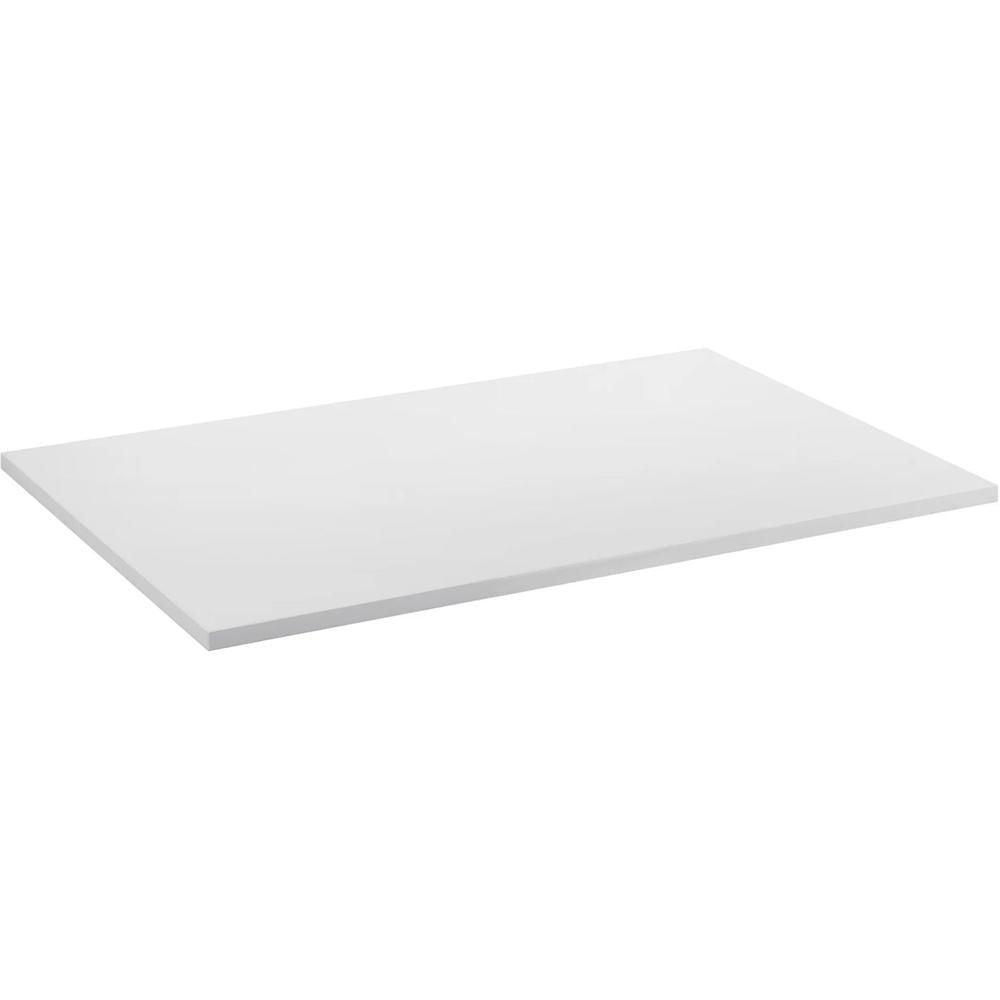Mount-It! Mesa de 55" para Escritorio de Pie-Sentado (Blanco) - Compatible con Escritorios Tradicion
