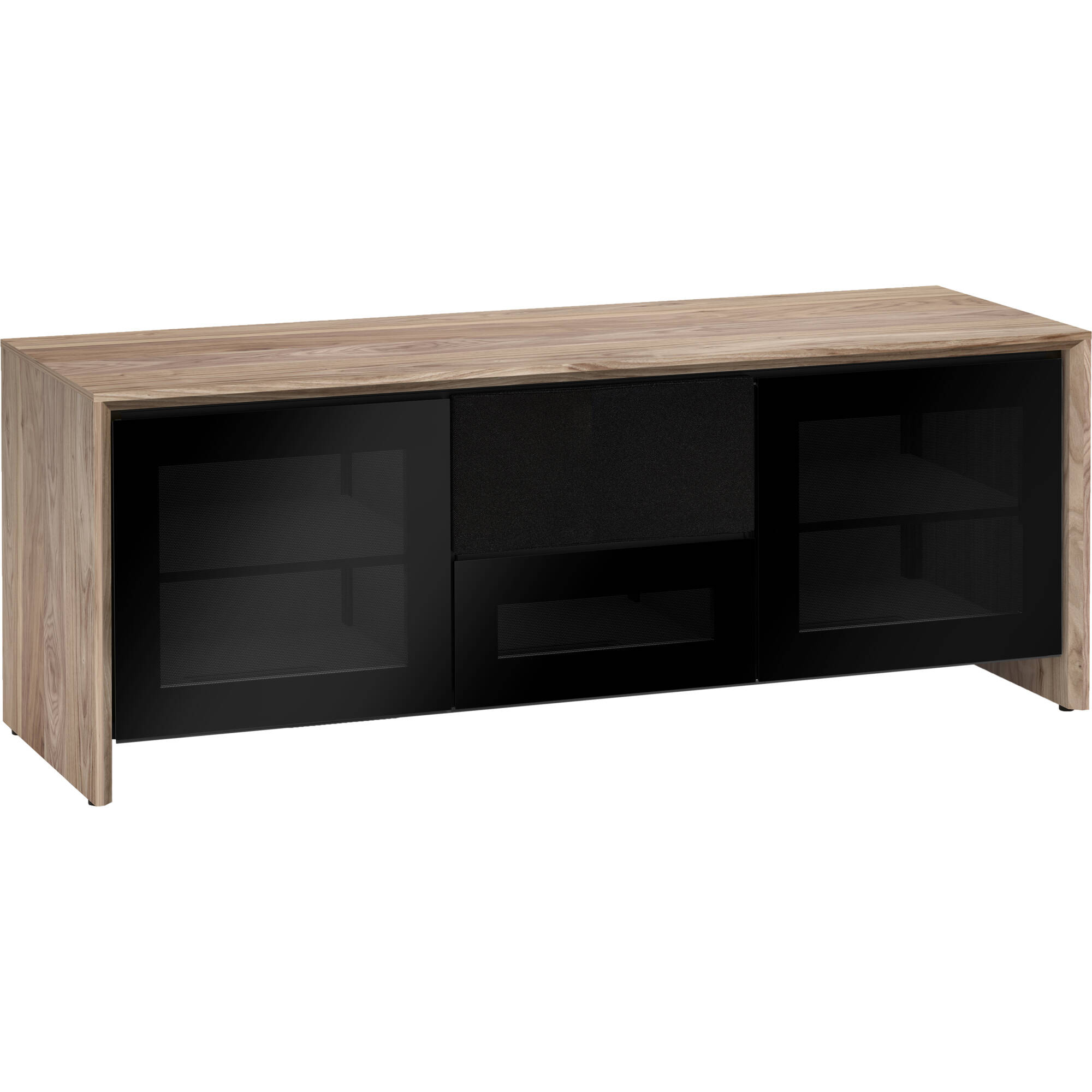 Salamander Designs   236 - Mueble AV Triple Ancho de la Colección Chameleon (Nuez Natural co