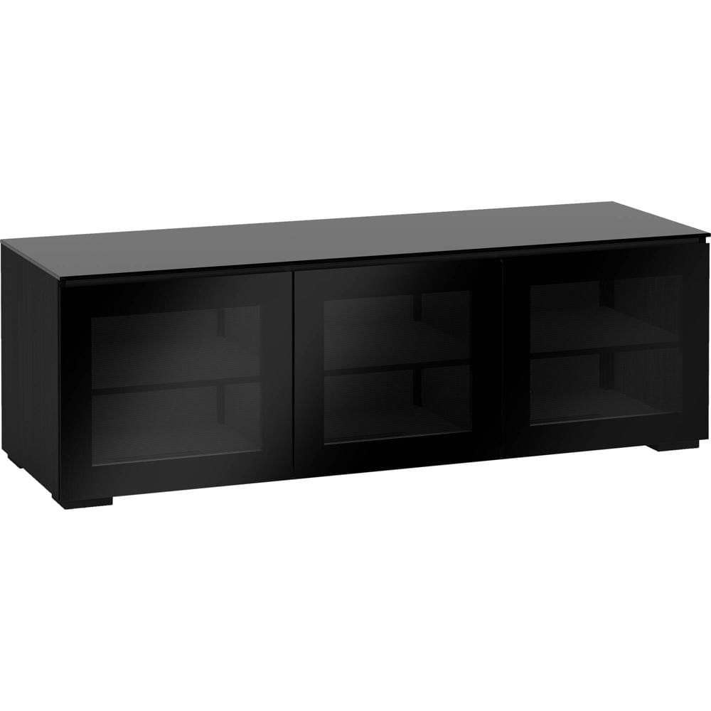 Gabinete AV Salamander Designs Oslo 237 de la Colección Chameleon - Lados de Roble Negro y Tapa de V