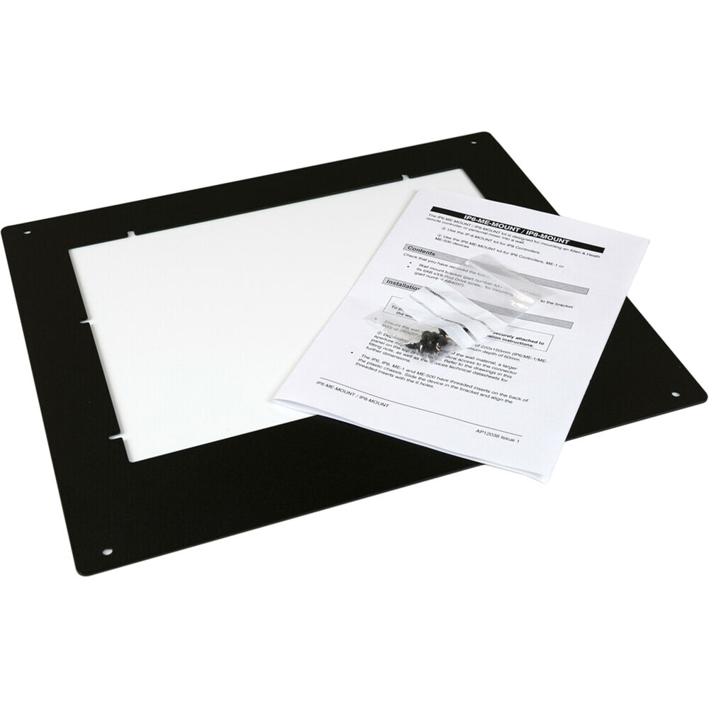 Soporte de Montaje Allen & Heath AH-IP8-MOUNT para Controlador Remoto IP8 con Tornillos Incluidos 1691683-REG Soporte de Montaje Allen & Heath AH-IP8-MOUNT para Controlador Remoto IP8 con Tornillos Incluidos 1691683-REG