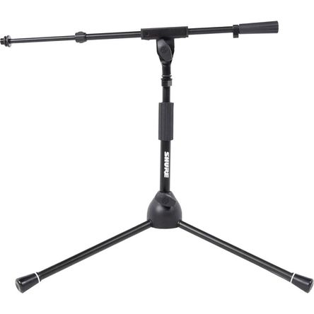 Soporte de Micrófono Tripode de Perfil Bajo Shure by Gator con Altura Ajustable y Brazo Telescópico 1836405-REG Soporte de Micrófono Tripode de Perfil Bajo Shure by Gator con Altura Ajustable y Brazo Telescópico 1836405-REG