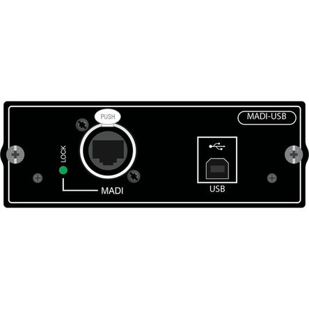 Soundcraft MADI-USB Combo Option Card for Si Series Consoles 1560368-REG