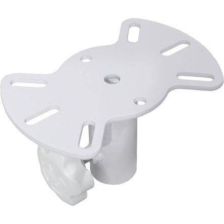 Soporte Universal ProX para Altavoces, Luces y Proyectores (Blanco) - Construcción de Acero, Perilla 1839769-REG