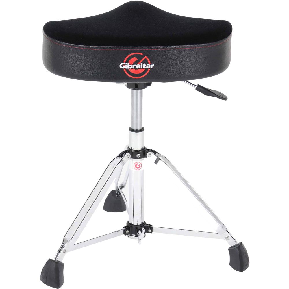 Gibraltar 9608HM 16" Silla de Tambor Hidráulica Cordura con Asiento Amplio y Cómodo, Ideal para Estu