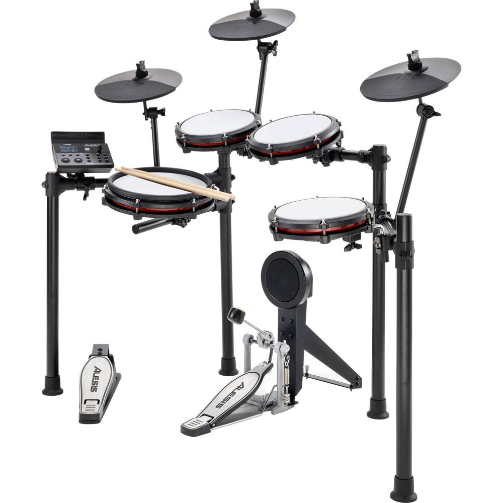 Alesis Nitro Max Kit de Batería Electrónica de 8 Piezas con Parche de Malla y Bluetooth - Módulo Nit 1788025-REG Alesis Nitro Max Kit de Batería Electrónica de 8 Piezas con Parche de Malla y Bluetooth - Módulo Nit 1788025-REG