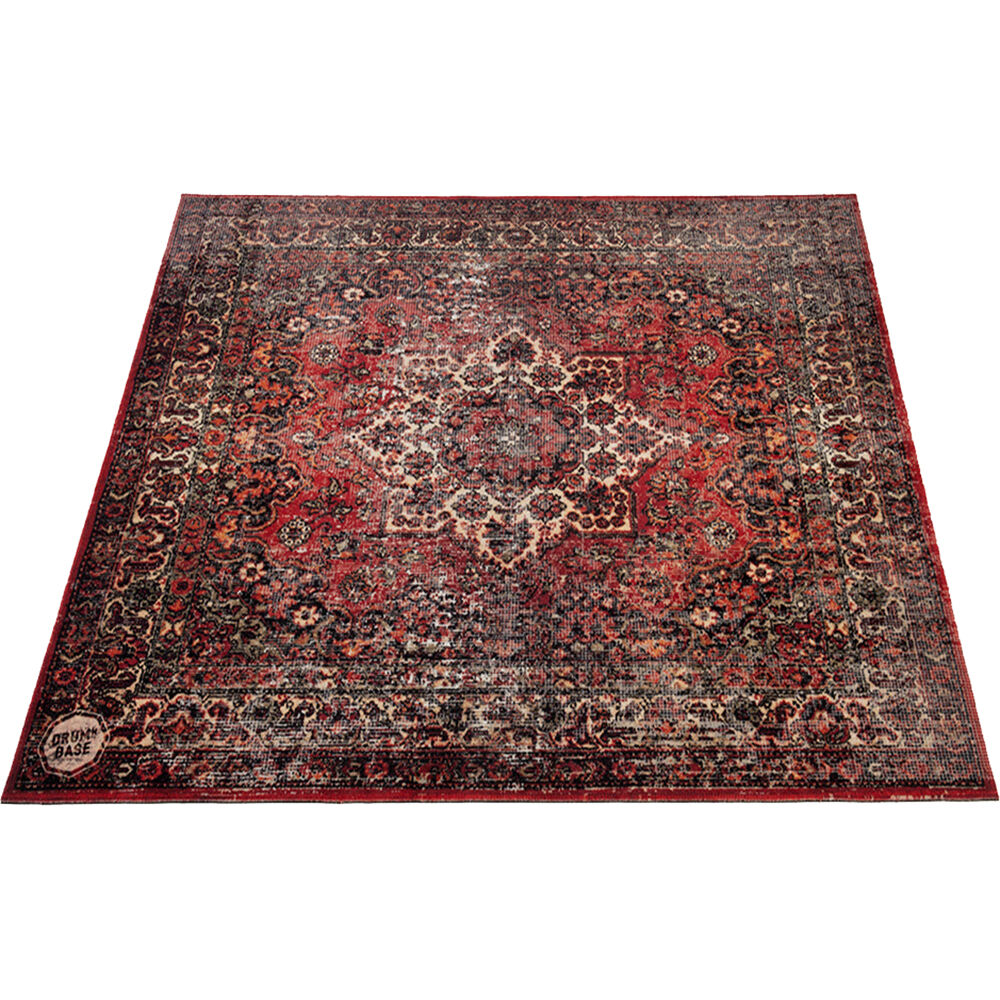 Alfombra de Escenario Vintage Estilo Persa para Drum N Base (6 x 5.2', Roja) - Alfombra Antideslizan 1768603-REG Alfombra de Escenario Vintage Estilo Persa para Drum N Base (6 x 5.2', Roja) - Alfombra Antideslizan 1768603-REG